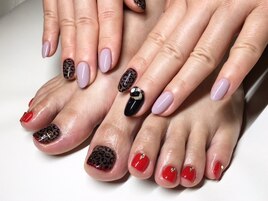 【Hand&Foot】シースルーレオパ