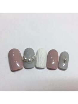 クリスタルネイル ボンベルタ橘店(CRYSTAL NAIL)/秋色ワンカラー