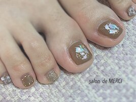 foot☆ブラウンカラー