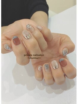 プライベート ネイルサロン マーマ(murmur)/当店人気ニュアンス