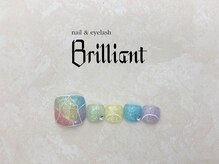 ネイルアンドまつげエクステのお店 ブリリアント 草加(Brilliant)/Foot 　定額11000円コース