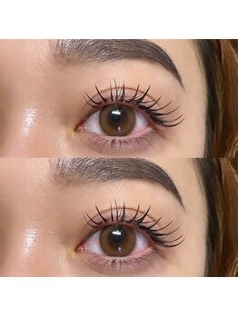 パフ(puf)/【上下マツエク(ブラウン)】