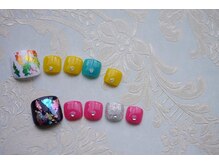 ネイルサロン ブリオン(Nail Salon Bullion)/レインボーネイル