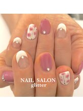 ネイルサロン グリッター(NAIL SALON glitter)/浴衣ネイル