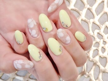 ラルネイル 大宮(Lull. nail)/＊レモン＊フラワー＊