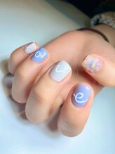 バグズ ヘアデザイン 桔梗が丘店(Baguz HAIR DESIGN)/シンプルアートデザイン