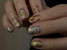 ルカ 原宿(lux)/ニュアンスゴールド