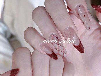 モナサロン(Mona salon)/長さだし 赤