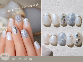 ナイスネイル 高槻店/60種類から選ぶトレンドネイル