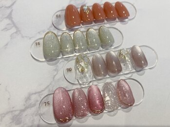 イエナネイル 都立大学(Yena Nail)の写真/シンプルだけど自分らしさがつまったネイルを♪大人女性におすすめのデザインを豊富にご用意しています◎