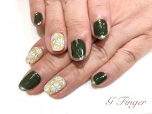 ジー フィンガー 川口店(G Finger)/大人のフラワーネイル