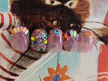 ゆびノさき/透け感　パーツ