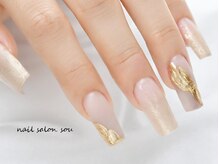 ネイルサロン ソウ 心斎橋店(Nail Salon Sou)/ポイントmirror nail♪