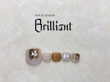 ネイルアンドまつげエクステのお店 ブリリアント 草加(Brilliant)/Foot 　定額11000円コース
