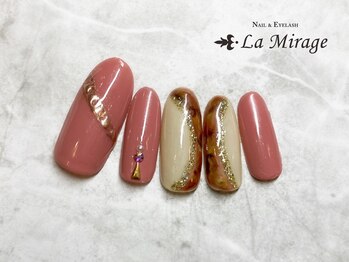 ネイルサロン ラミラージュ/定額トレンドコース