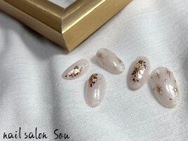 ミラーキラキラnail