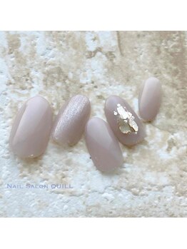 ネイルサロン クイル(QUILL)/8月ちょこっとアート(1)