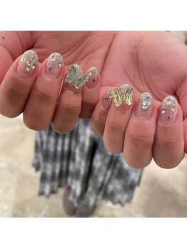 トータルサロン 白べぇーっ プラス/ラメグラデーション