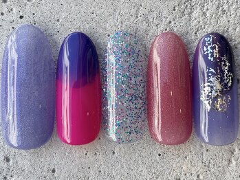 フリークネイル(FREAK Nail)/キラキラつぶつぶラメ ¥10000