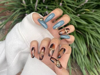 ネイルサロン ソウ 心斎橋店(Nail Salon Sou)/ヒョウ柄ネイル