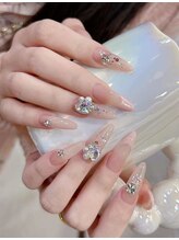 ビビビューティースパ オオサカ(Bibi Beauty Spa Osaka)/フレンチ　パーツ付け放題