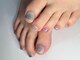 ネイルスミス(Nailsmith)の写真/可愛い足元で周りと差がつく！ハンドネイルができない方も、フットネイルで気分の上がる足元に♪