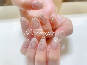 ジーフィンガー 大井町店(G Finger)/星とクリスタルでキラキラに♪