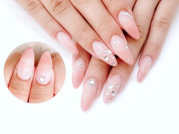 ネイルコレクション ベビーピンク(Baby Pink)/長さだしジェルチップ★ワンホン