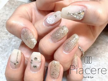 ピアチェーレ(Piacere)/クリスマスネイル☆