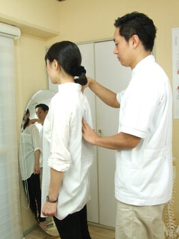 カイロプラクティック整体 &nbsp;スワン(SWAN)/姿勢チェック