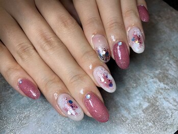 デザインネイル10870円