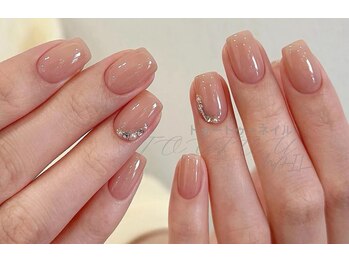 トゥートゥー(TOUTOU)/ピンクxストーンライン