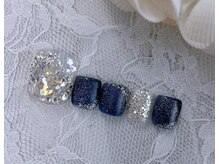 ディアリーネイル(Dearly Nail)/【フット】キラキラデザイン