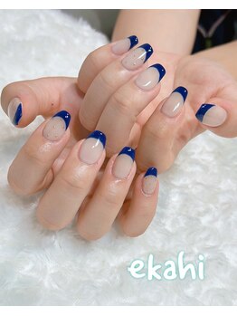 ネイビーフレンチ♪