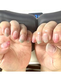 花火季節ラメグランデジョン