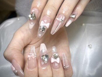 ブイピーネイル 新大久保(VP nail)/長さ出し10本&やり放題90分