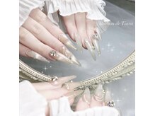 リボン ド ティアラ(Ribbon de Tiara)の雰囲気(トレンドの<3ハートネイル☆)