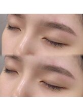 サッシーラッシュ(SASSY LASH)/美眉WAX+眉メイク+毛量調整