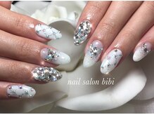ネイルサロン ビビ(bibi)/ホワイトネイル