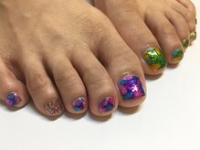 ラウト デコレーションアンドネイルサロン(Lauto Decoration&Nail Salon)/インクアートフットネイル