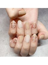 アウグーリ(AUGURI)/春ツイードネイル♪