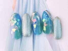 オーロラネイル￥7980