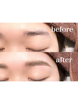 アイブロウメニューがあるサロン