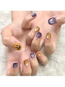 ネイルサロンファストネイルプラス 新宿店(FAST NAIL PLUS)/2024秋ネイル【ハロウィン】