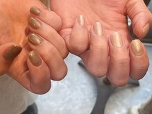 ガレージネイル(GARAGE Nail)/惑星カラーのアシンメトリー