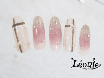 チーク×チェックデザイン