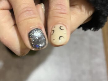 サクノネイル(SAKUNONAIL)/ブラックムーンネイル