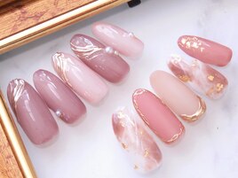 綺麗め女子ネイル