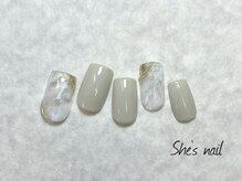 シーズネイル(She's nail)/新規お客様 オフ込み　6500円