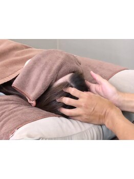 ヘッドスパで癒されたい